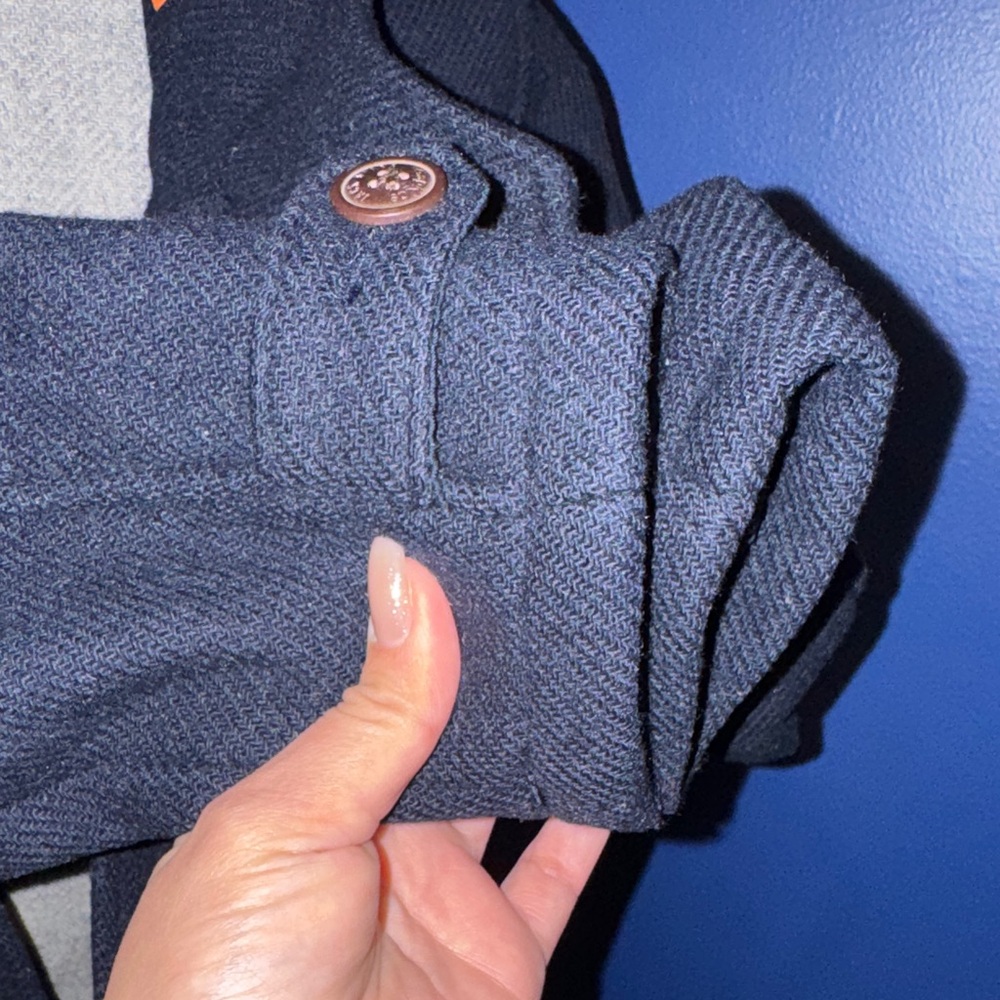 Gap Kids x Jack Spade- Boys Navy Pea Coat Size Medium - Picture 10 of 17